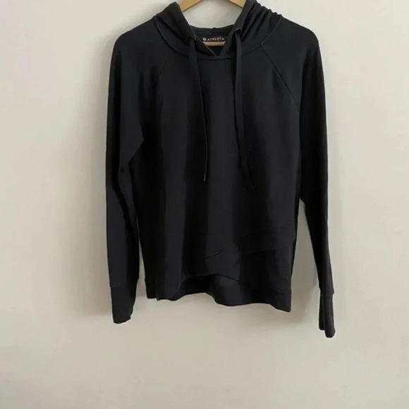 Athleta Black Hoodie Sweatshirt - Picture 7 of 10